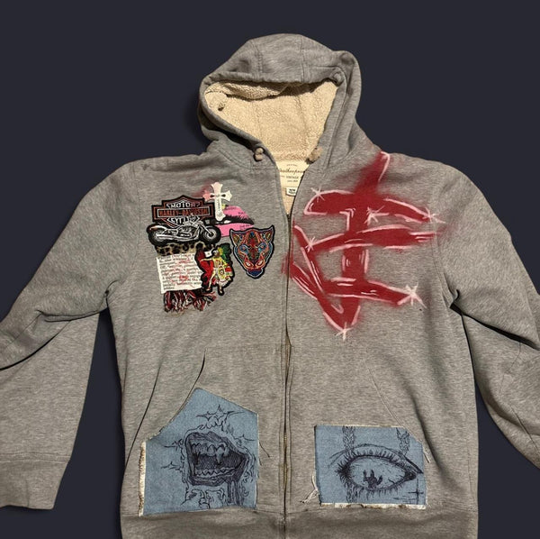 Custom Graphic Zip Up